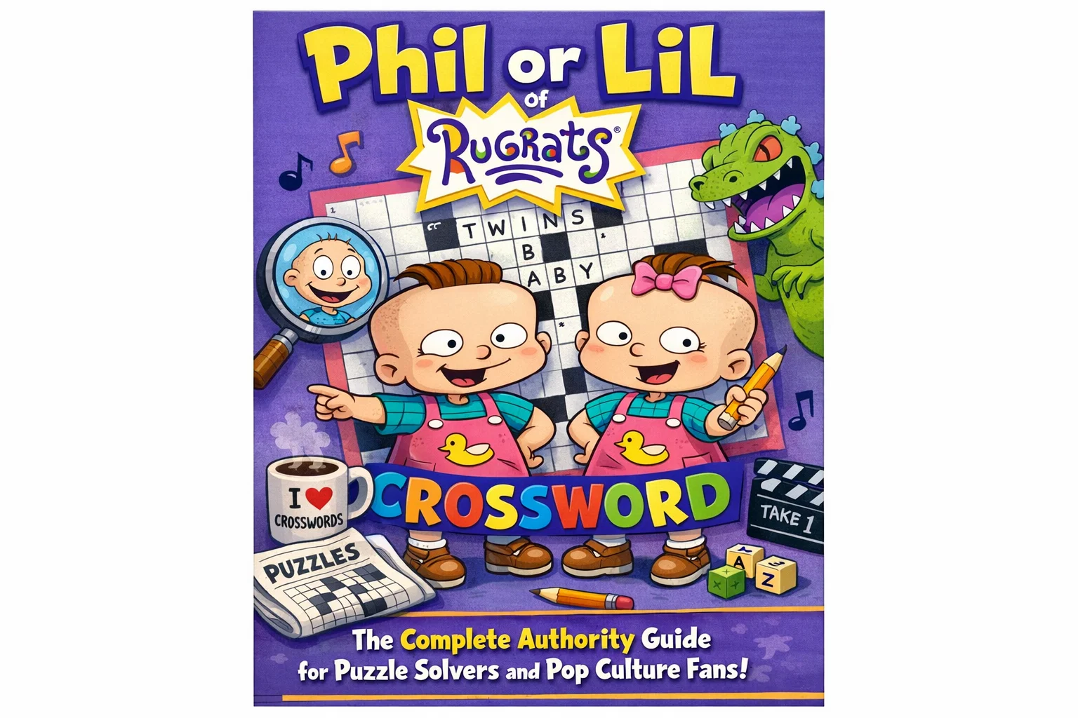 Phil or Lil of Rugrats Crossword