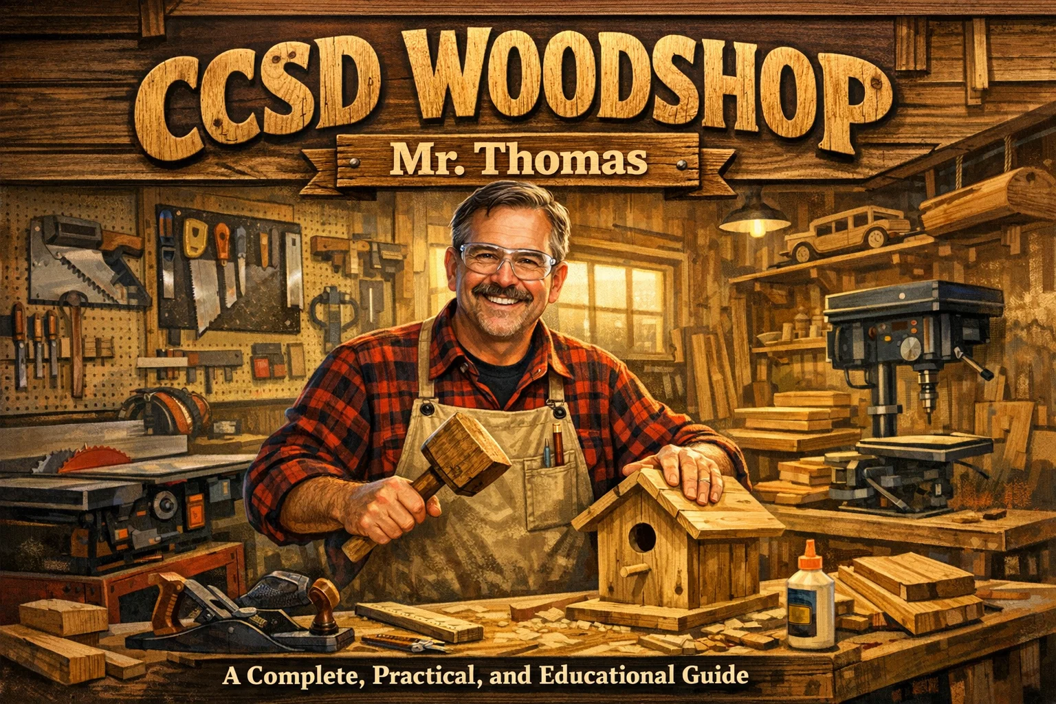 CCSD Woodshop Mr Thomas
