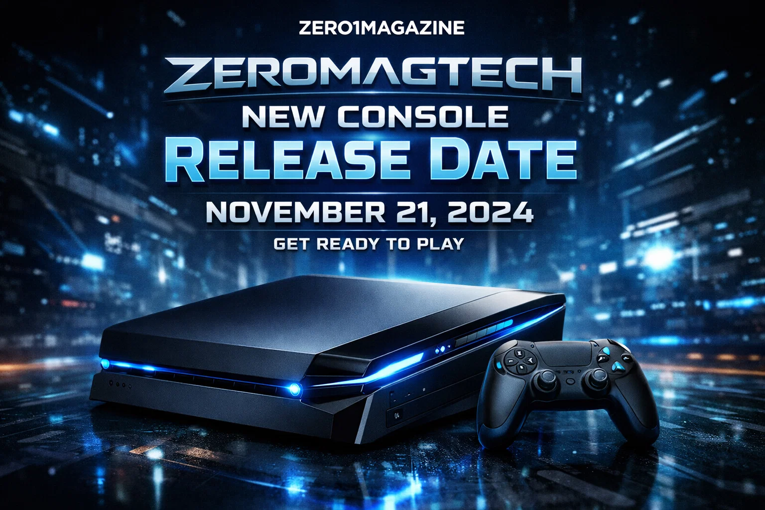 Zeromagtech New Console Release Date by Zero1Magazine