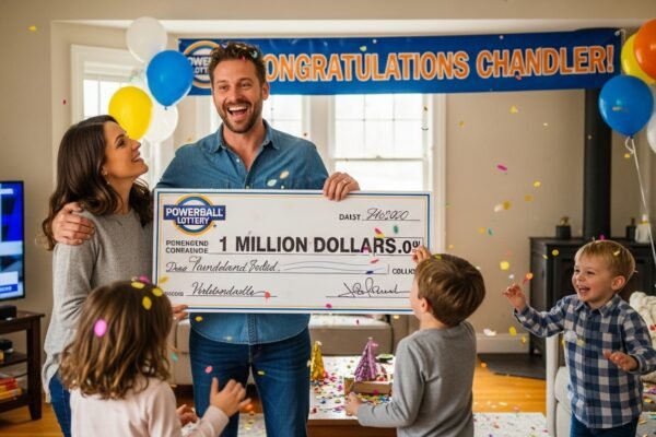 Chandler Powerball Million Winner