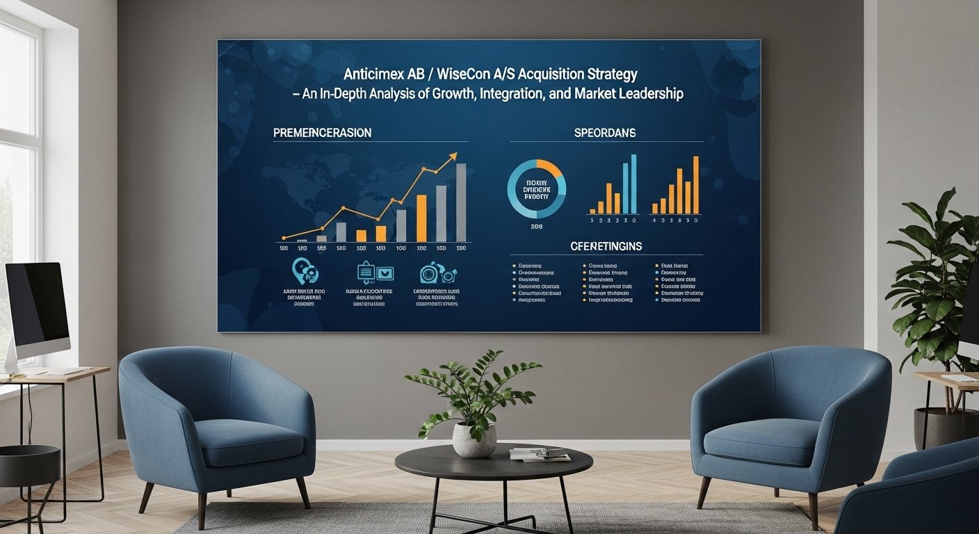 Anticimex aktiebolag / wisecon a/s förvärvsstrategi