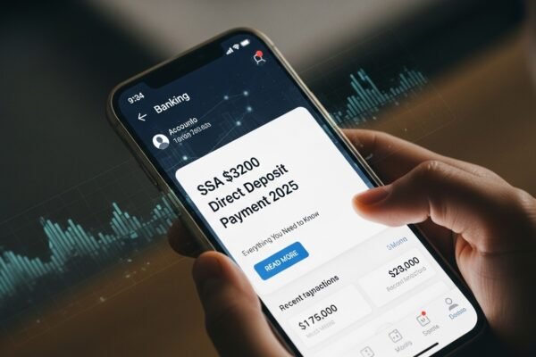 SSA $3200 direct deposit payment 2025