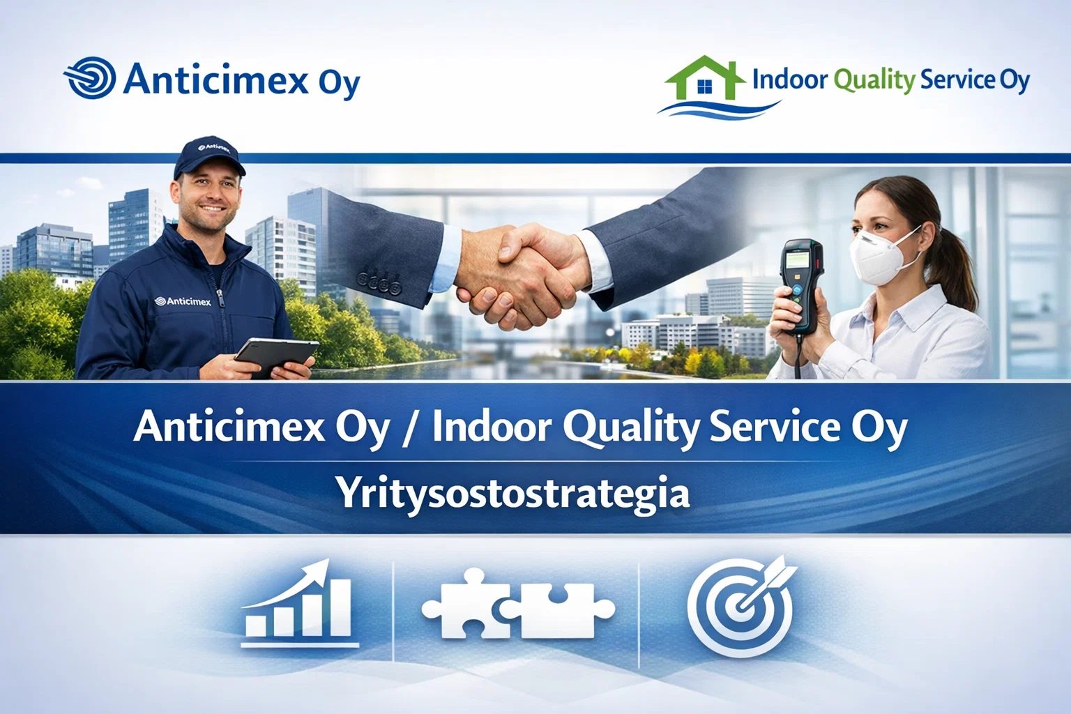 Anticimex Oy / Indoor Quality Service Oy Yritysostostrategia