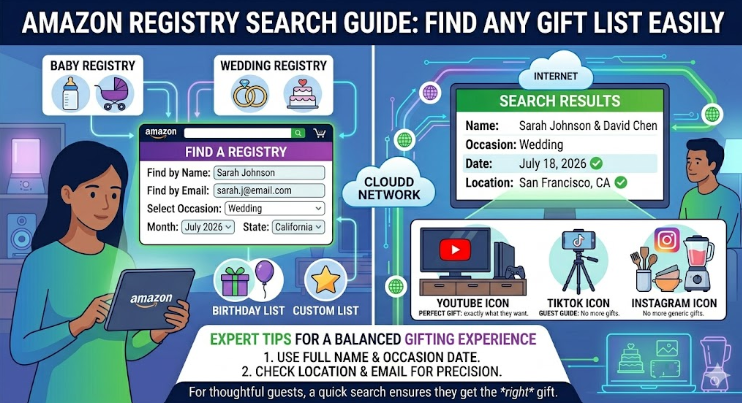 amazon registry search